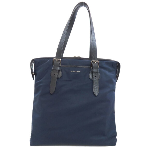 BURBERRY Blue Tote Bag - Picture 1 of 11